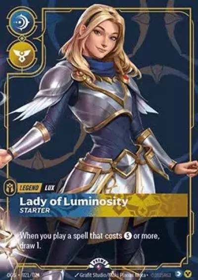 Lux Lady of Luminosity - OGS-021-p - Promotional Cards - Riftbound card